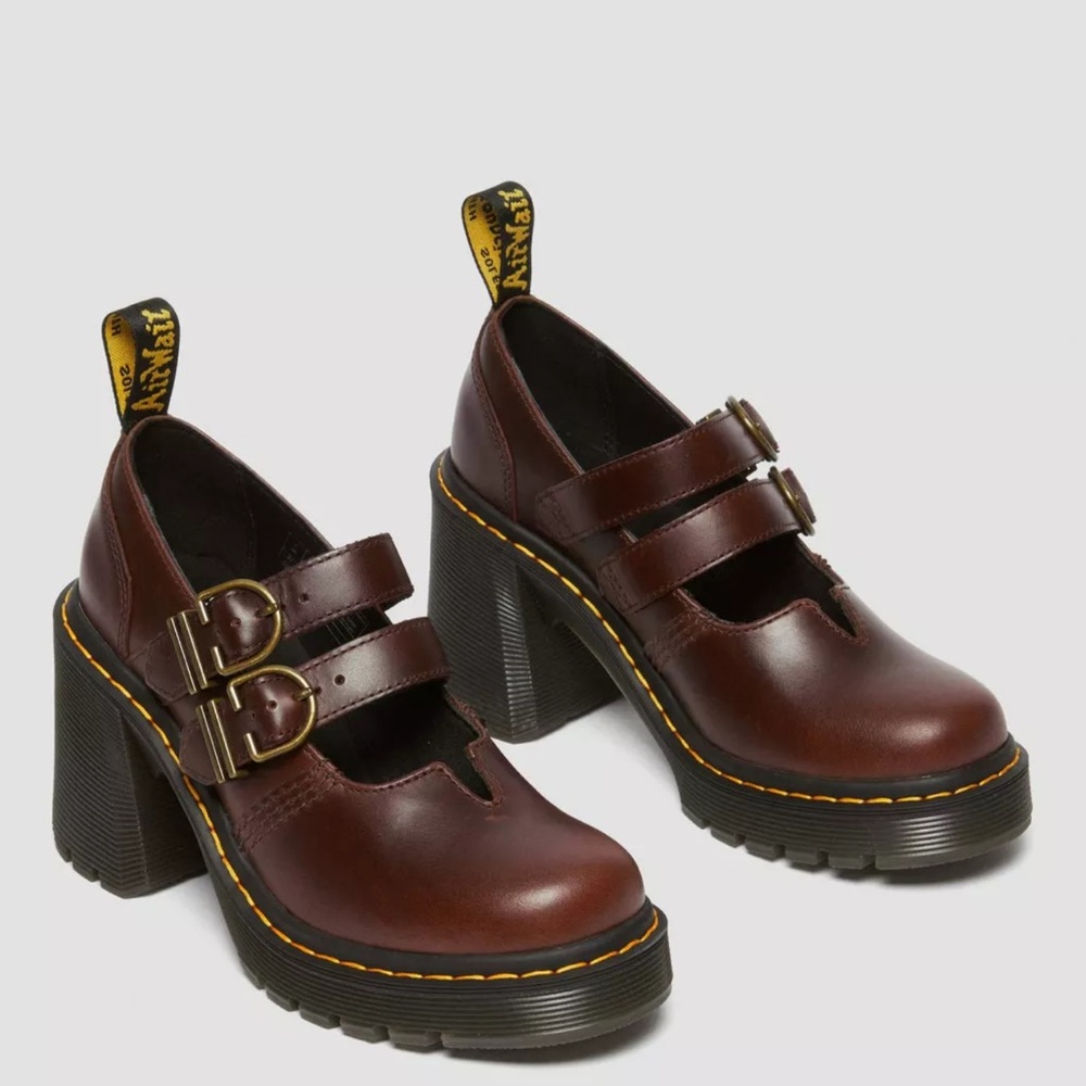Dr. Martens Brown Heeled Boots - Picture 5 of 5